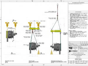 plano de rigging turbina